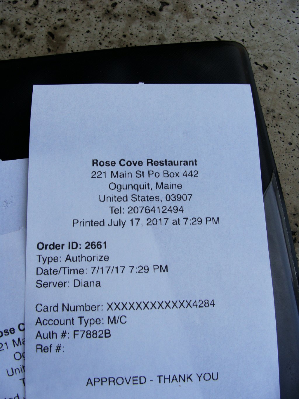 Rose Cove Cafe