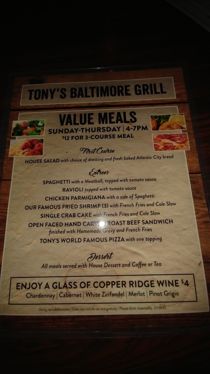Tonys Baltimore Grill